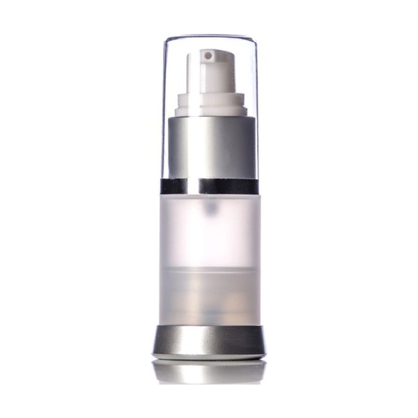 Frosted Plastic/Metal Airless Pump Set