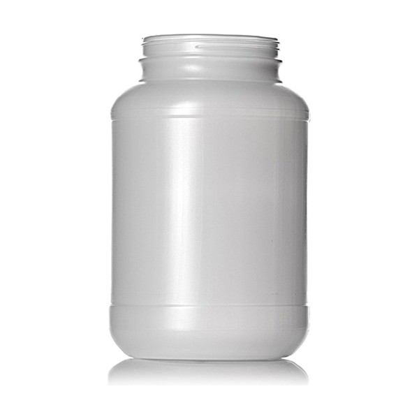 1 gallon Natural HDPE Wide Mouth Container