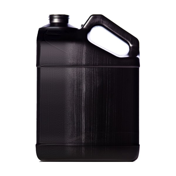 1 gallon Black HDPE F Style Bottle