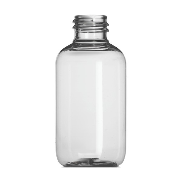 60 ml Clear PET Boston Round