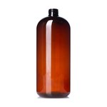 32 oz Amber 100% PCR PET Boston Round