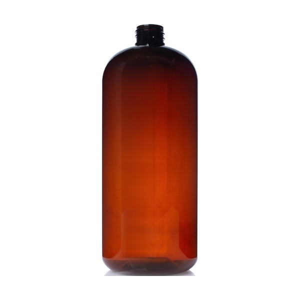 32 oz Amber PET Boston Round
