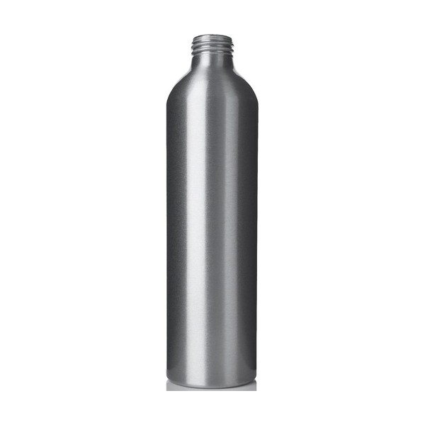 8 oz Silver Metal Aluminum Bullet Bottle