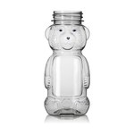 5 oz Clear PET Honey Bear Bottle