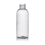 2.5 oz Clear PET Plastic Cosmo Round Bottle