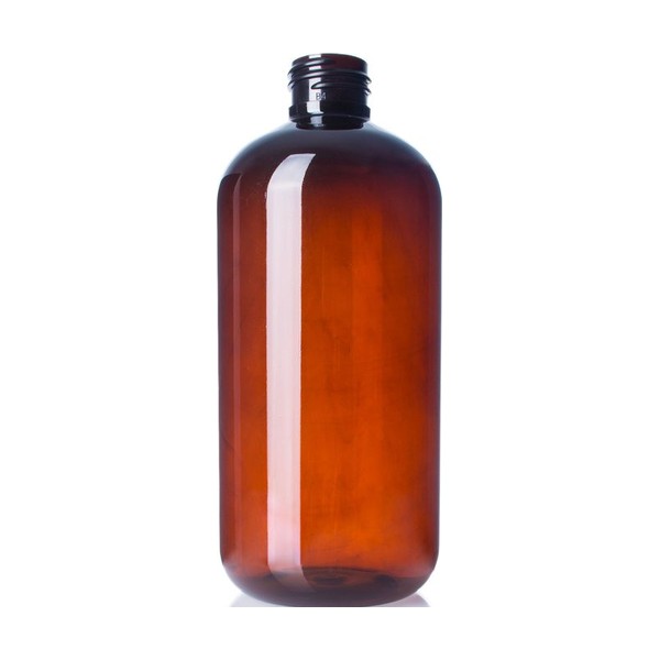 12 oz Amber PET Boston Round