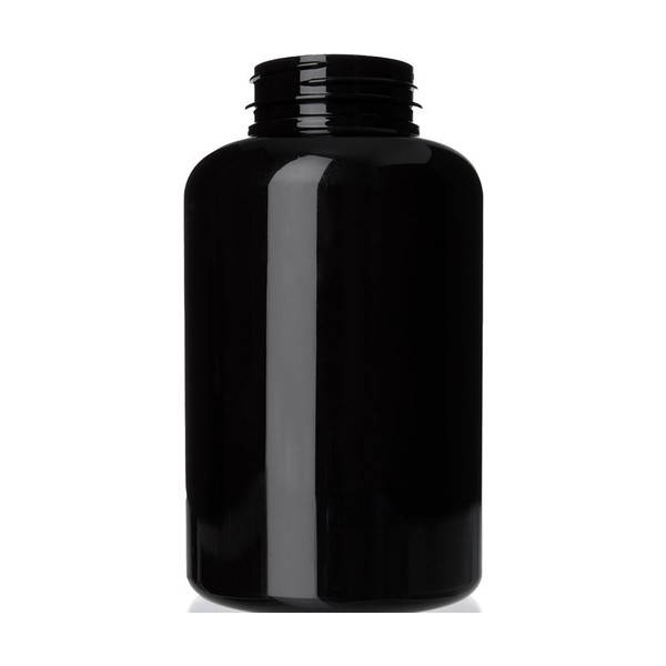 500 cc Dark Amber PET Packer Bottle