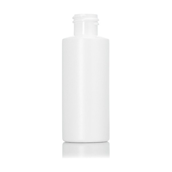 2 oz White HDPE Cylinder Round