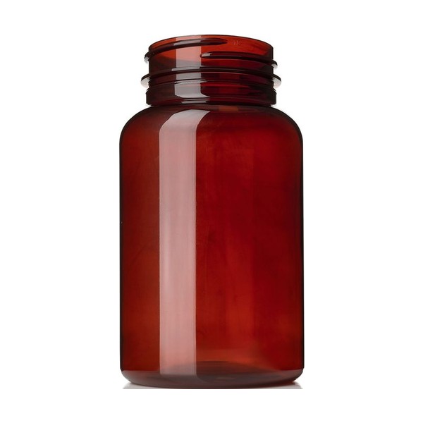 225 cc Amber PET Packer Bottle