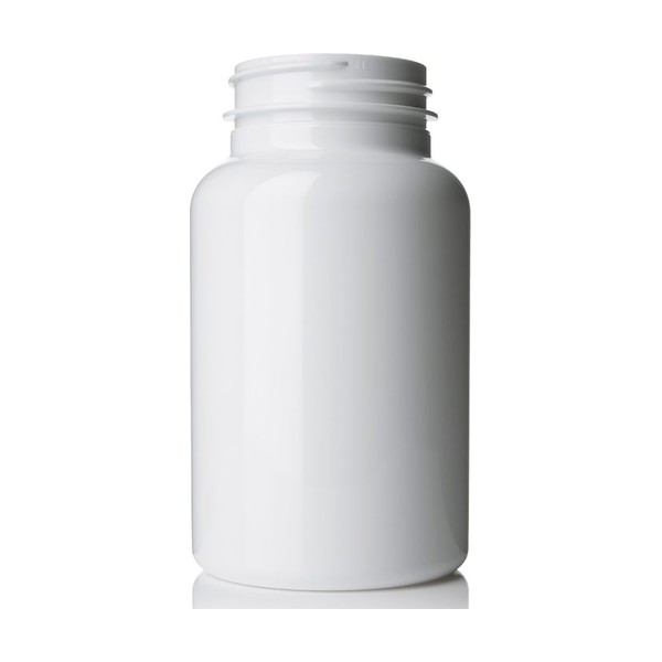 225 cc White PET Packer Bottle