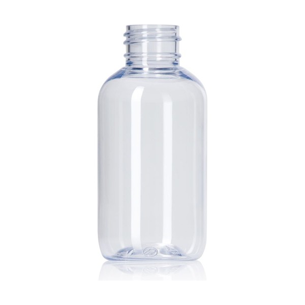 100 ml Clear PET Boston Round