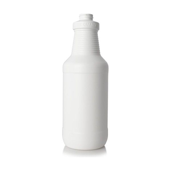 32 oz White HDPE Spray Bottle