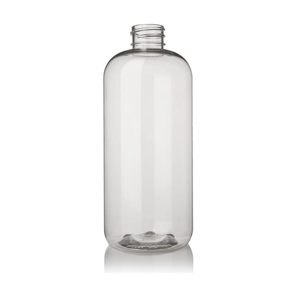 16 oz Clear PET Boston Round
