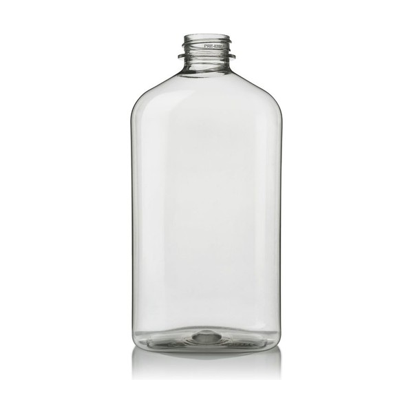 500 ml Clear PET Oval Bottle