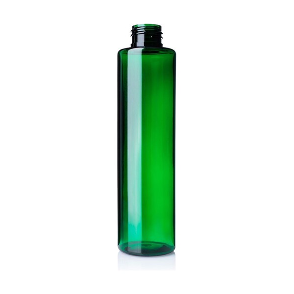 6 oz Green PET Slim Cylinder Round