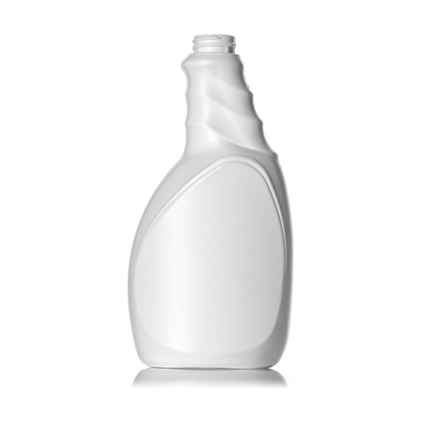 24 oz White HDPE Spray Bottle