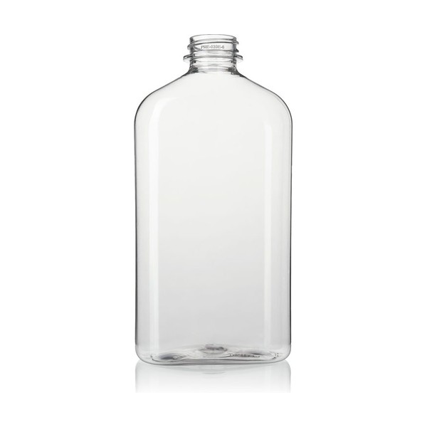 500 ml Clear PET Oblong Bottle