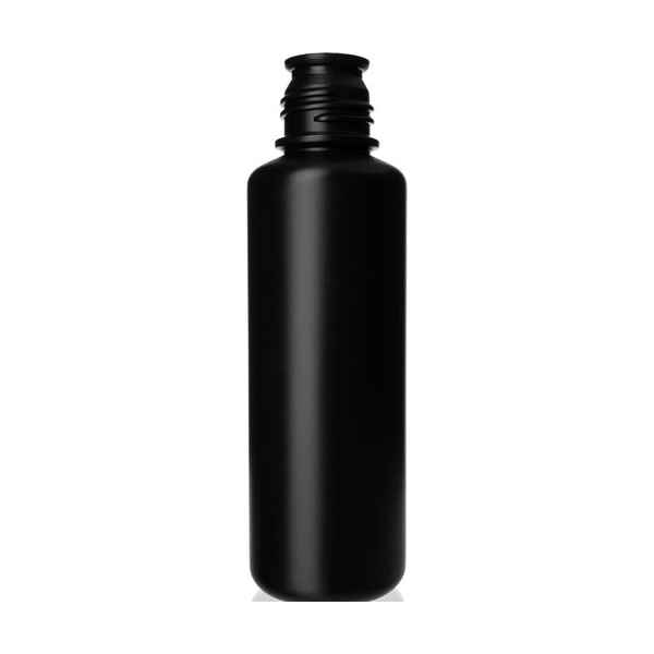16 oz Black HDPE Packer Bottle