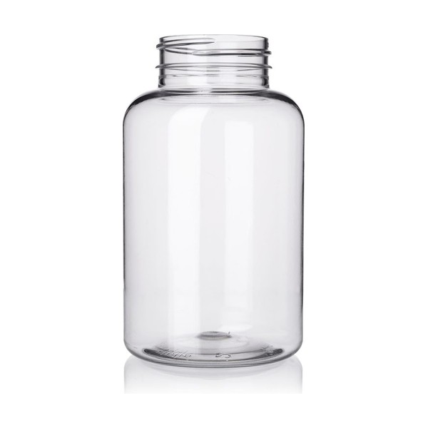 300 cc Clear PET Packer Bottle