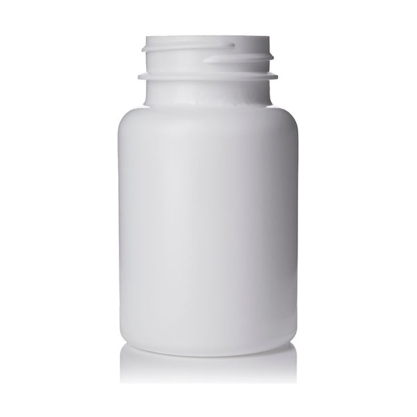 120 cc White HDPE Packer Bottle