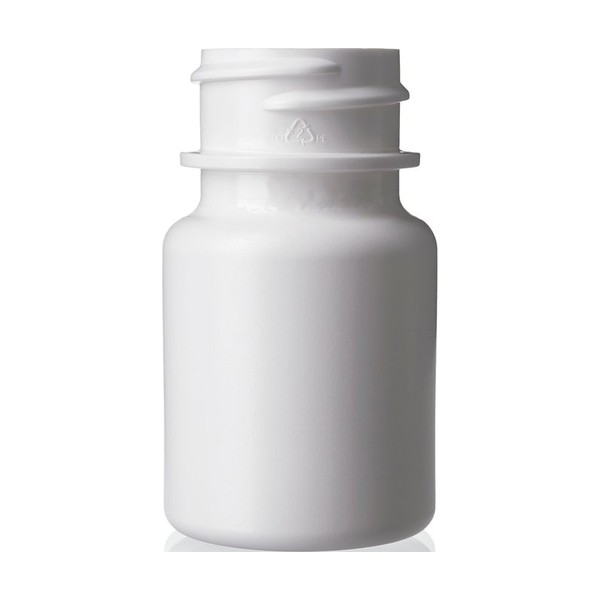 30 cc White HDPE Packer Bottle