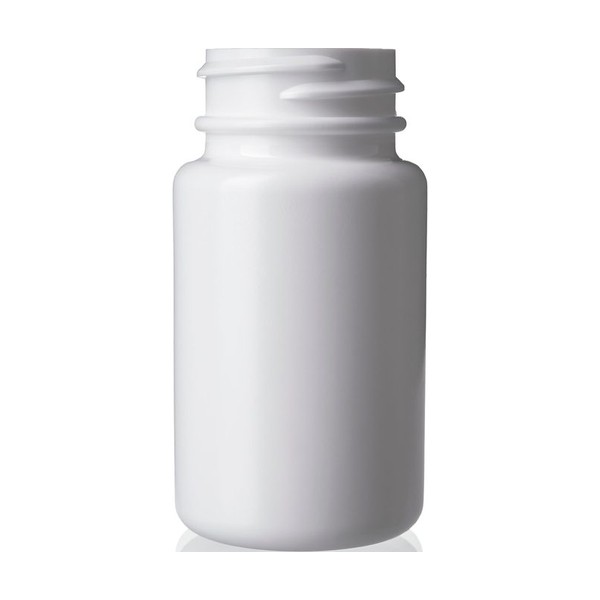 60 cc White HDPE Packer Bottle