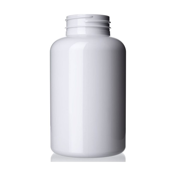 400 cc White PET Packer Bottle