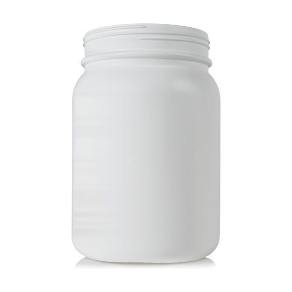 2500 cc White HDPE Packer Bottle