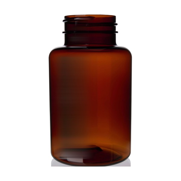 175 cc Amber PET Packer Bottle