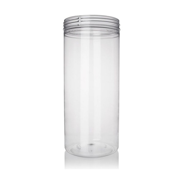 76 oz Clear PET Single Wall Canister