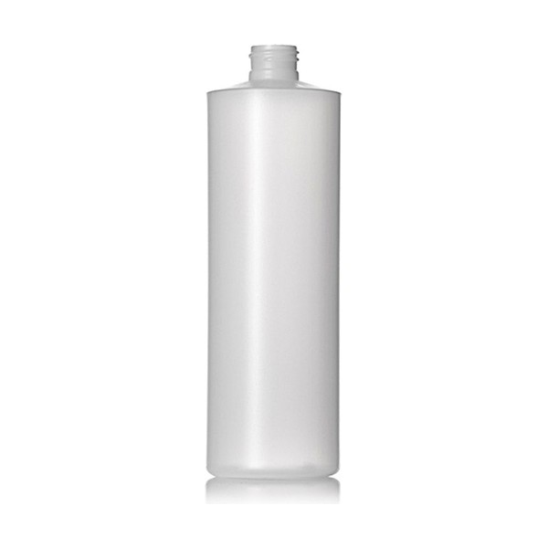 16 oz Natural HDPE Cylinder Round