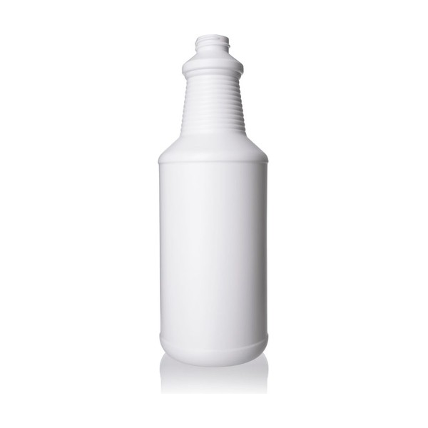 32 oz White HDPE Spray Bottle