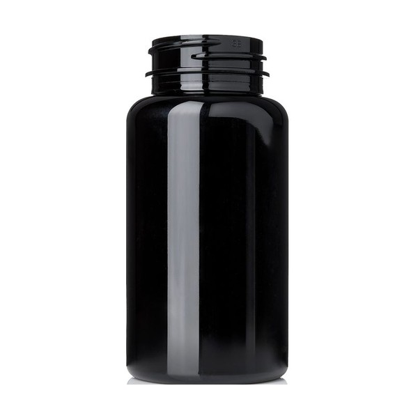 150 cc Black PET Packer Bottle
