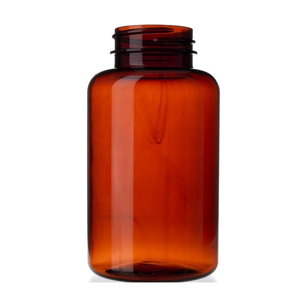 200 cc Amber PET Packer Bottle