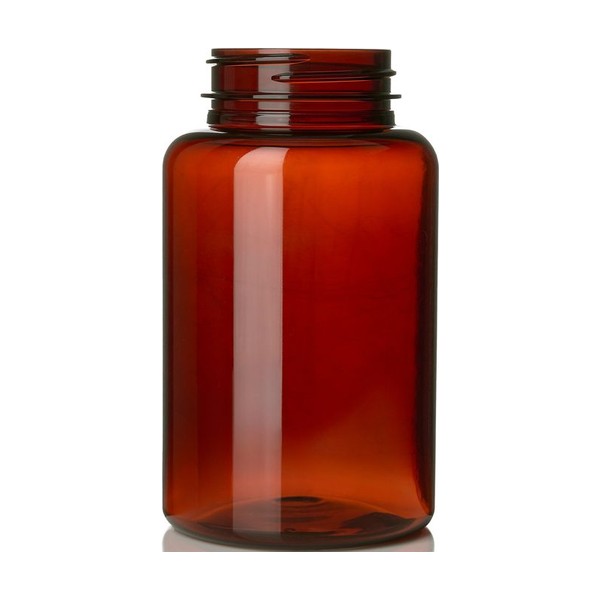 250 cc Amber PET Packer Bottle