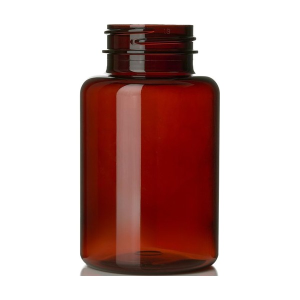 175 cc Amber PET Packer Bottle
