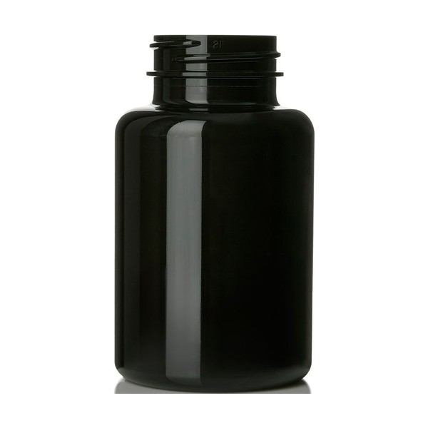 175 cc Dark Amber PET Packer Bottle