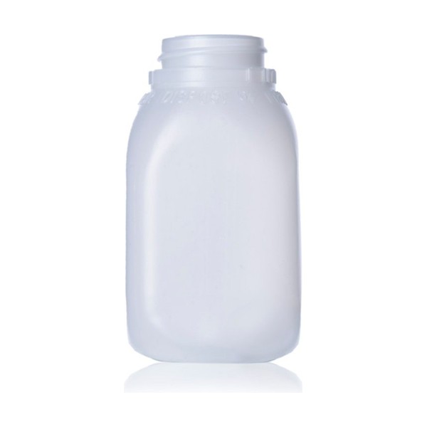 8 oz Natural HDPE Dairy Bottle