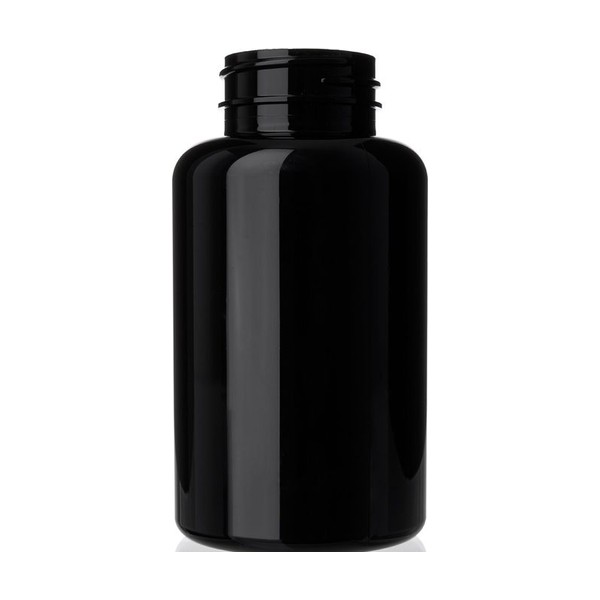 200 cc Dark Amber PET Packer Bottle