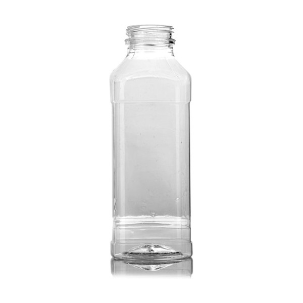 14.5 oz Clear PET French Square