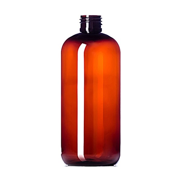 12 oz Amber PET Boston Round