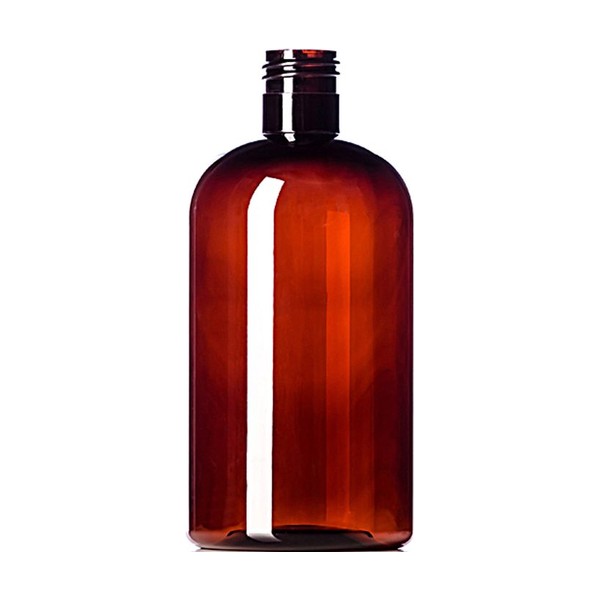 12 oz Amber PET Boston Round
