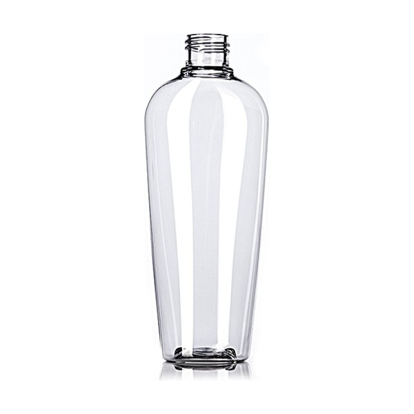 8 oz Clear PET Oval Bottle