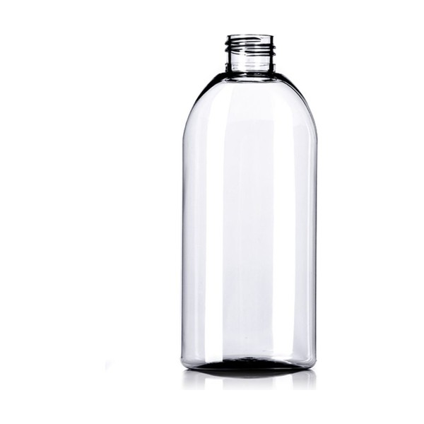 8 oz Clear PET Capri Oval Bottle