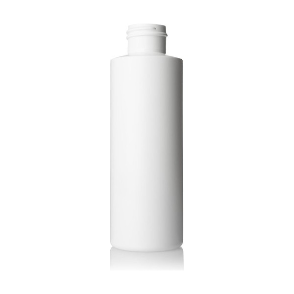 4 oz White HDPE Cylinder Round