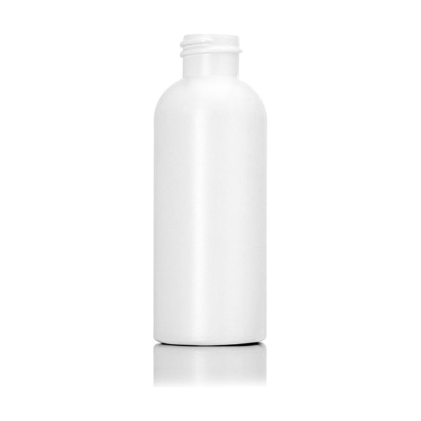 2 oz White HDPE Plastique Diamond Royal Bottle