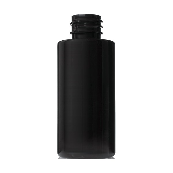 50 ml Dark Amber PET Cylinder Round
