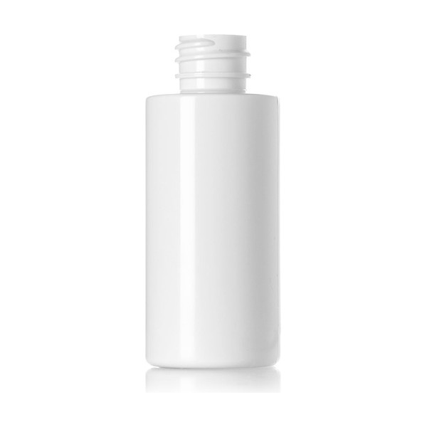 50 ml White PET Cylinder Round