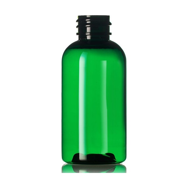 2 oz Green PET Boston Round