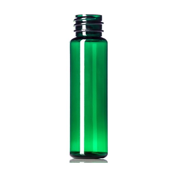 1 oz Green PET Slim Cylinder Round